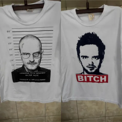 Camisa Breaking Bad (2 camisas)