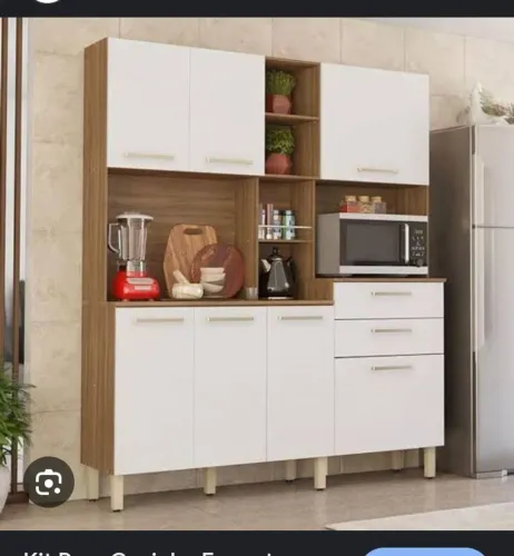 Kit cozinha branca