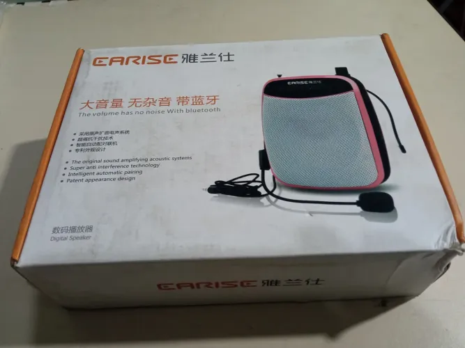 Caixa de Som Portátil CARISE com Bluetooth