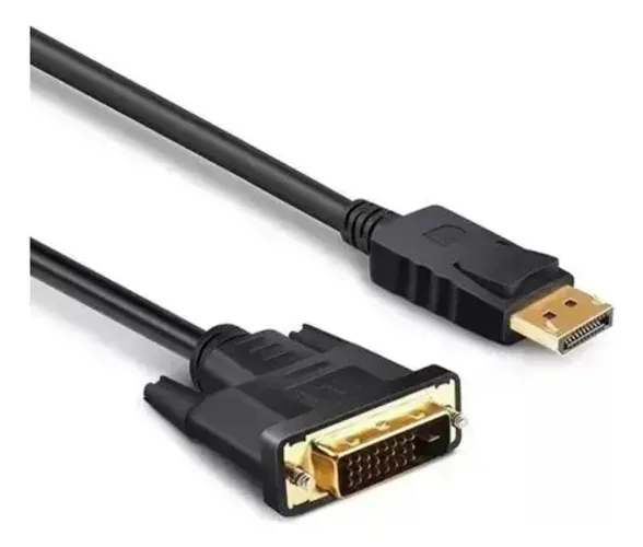 Cabo Adaptador Displayport Para Dvi Macho 1,8 Metros 