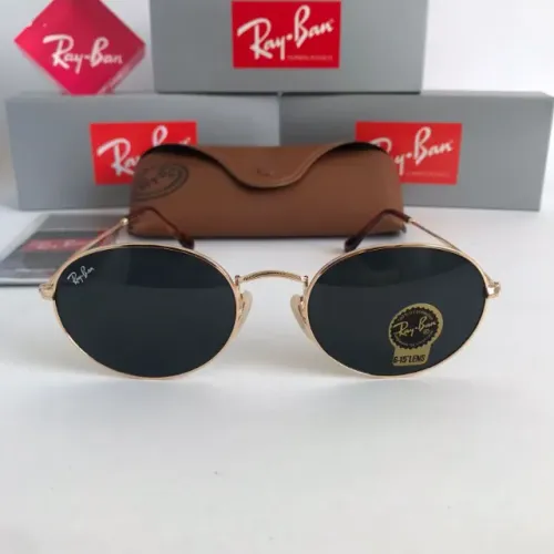 Óculos de Sol ray-ban Oval tradicional lentes de cristal