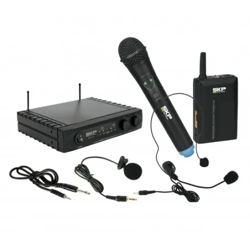 Kit de Microfones sem Fio SKP UHF-271