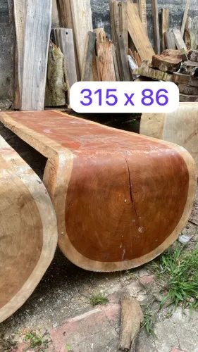 Mesa Cascata Rústica Maciça Prancha Pranchão Área Gourmet Churrasco Madeira Jatobá