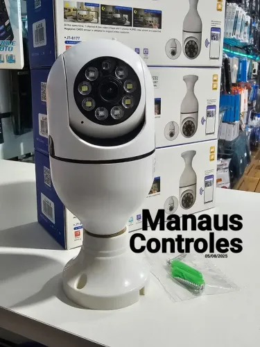 Câmera Lâmpada IP Wifi JT-8177