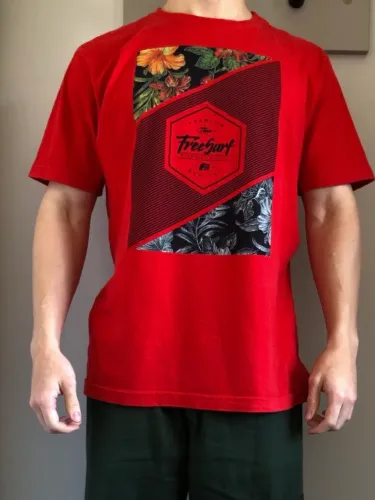 Camisa Free Surf M Vermelha