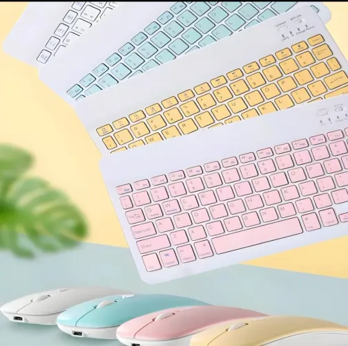 Teclado Portátil Sem Fio Bluetooth