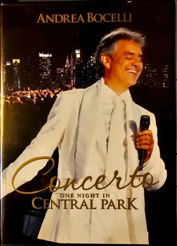 DVD Andrea Bocelli Concerto One Night in Central Park - Um obra prima desse cantor único.