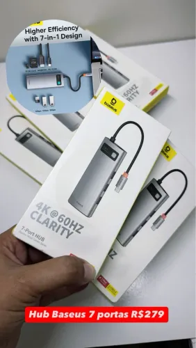 Hub Baseus 7 portas 