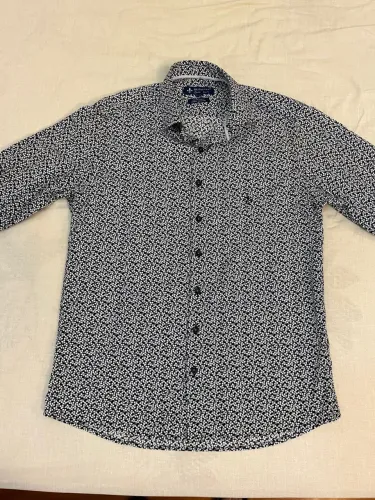 Camisa Social Dudalina Floral Masculina