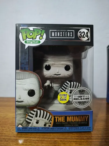 Funko Pop! Universal Monsters The Mummy - Edição Limitada NFT