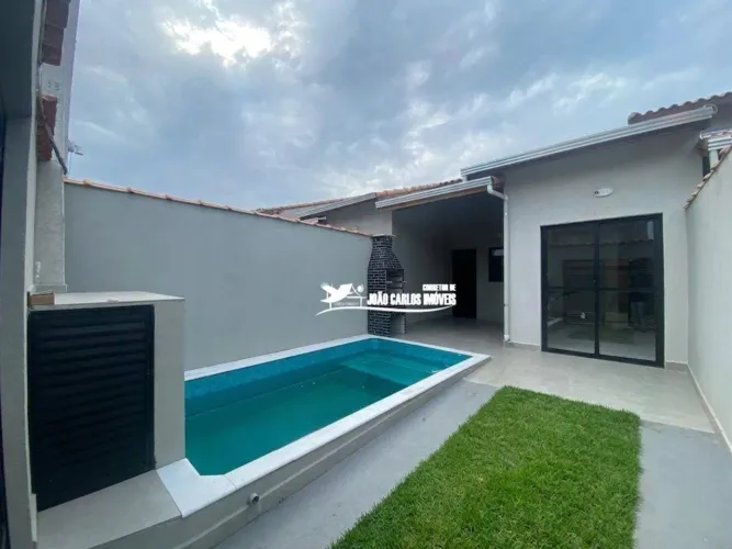Casa com 2 dormitórios à venda, 74 m² por R$ 368.000,00 - Estância Balneária Tupy - Itanha