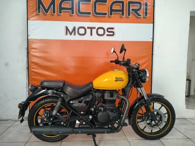Royal Enfild Meteor 350 Fireball amarela 2022