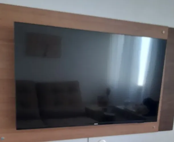 Tv philips 50 polegadas queimou a tela e vendo pra quem precisa das peças ela tem 3 anos
