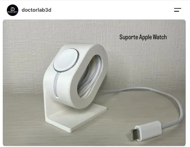 Suporte para carregador Apple Watch