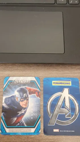Cards Avengers da Pernambucanas 2012