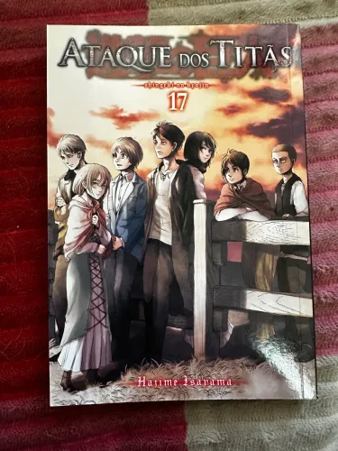 Mangá Attack on Titan vol 17,18 e 19