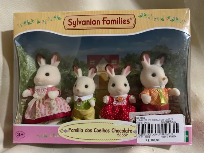 Família dos Coelhos Chocolate
