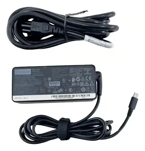 Fonte Carregador Notebook Usb-c Tipo-c 5v 9v 15v 20v 65w Preto