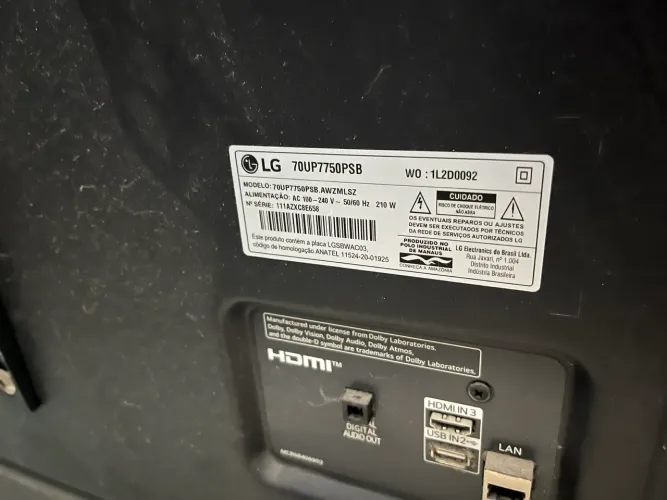 Tv smart 75 polegadas