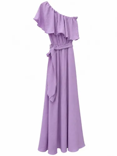 Vestido de festa lavanda