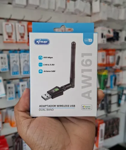 Adaptador wi-fi 5g dual band - entrega em são Luís e região 