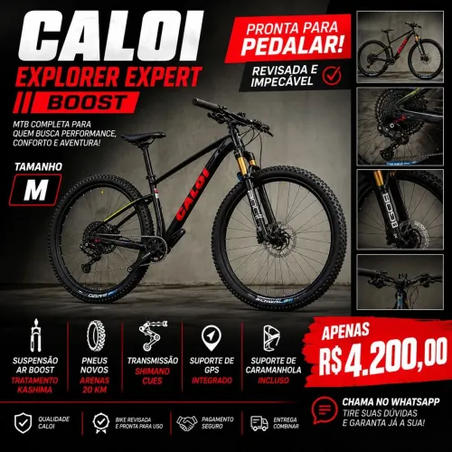 Bicicleta Caloi aro 29