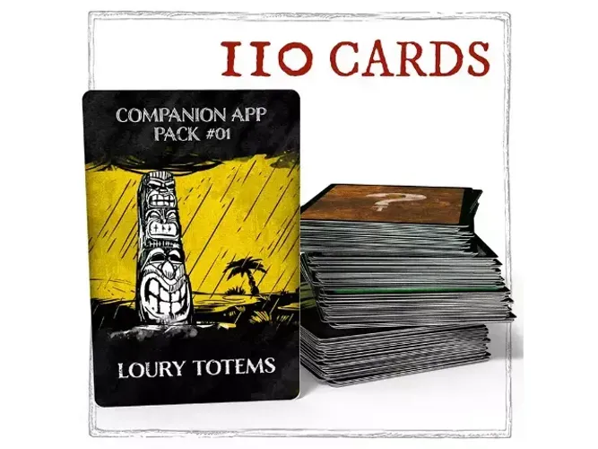 Robinson Crusoé - Companion App Pack #01: Loury Totems