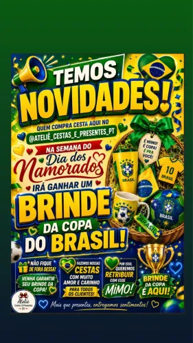 Cesta dia dos namorados