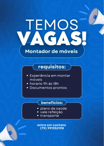 Vaga Montador de planejados