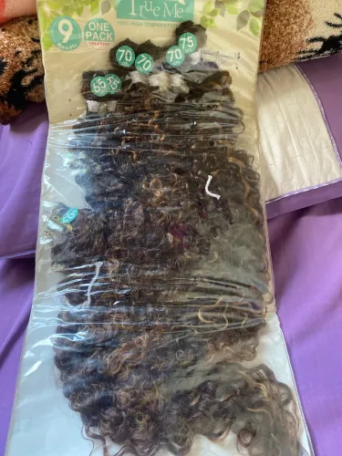 Vende-se um pacote de cabelo orgânico