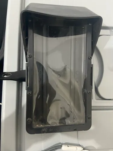 Suporte de celular impermeável para moto