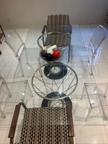 Mesa de jantar Isamu Noguchi Cyclone