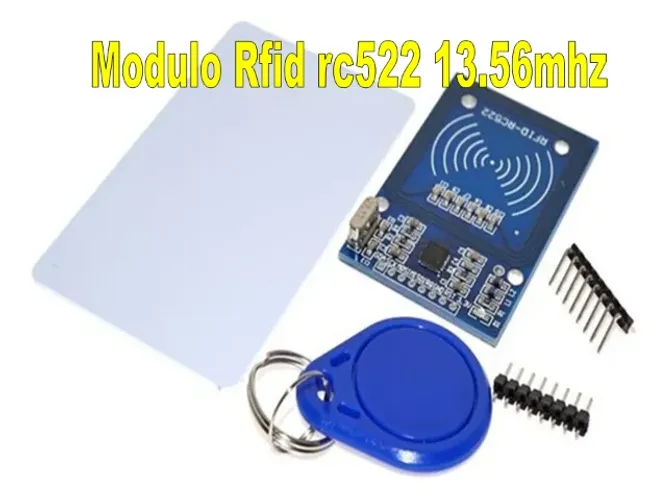 Arduino Modulo Rfid rc522 13.56mhz Cartao Brancos50 