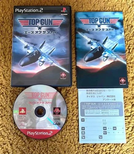 TOP GUN PS2 ORIGINAL