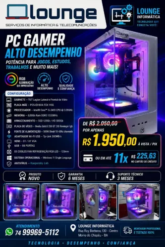 Computador Desktop Intel ATX