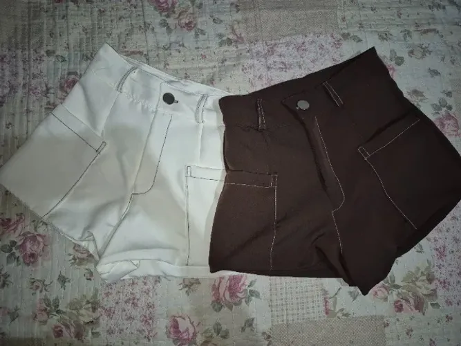 Short de Alfaiataria Feminino - Novo, nunca usado