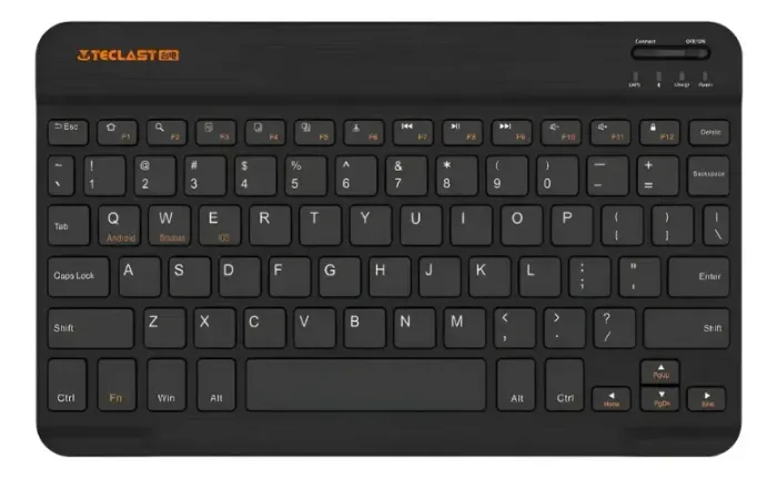 Teclado Bluetooth Teclast K10 Original P/ M40/ M40pro/ P20hd Preto