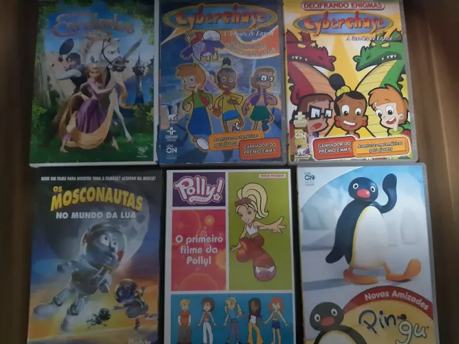 Dvds de animação