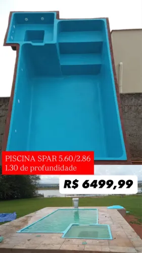 Estou vendendo essa piscina nova !