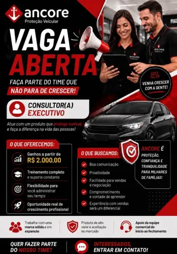 VAGA CONSULTOR(A) EXECUTIVO