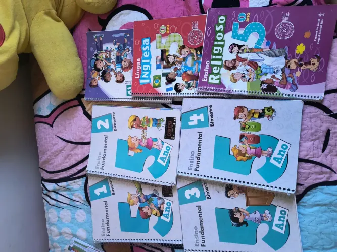 Livros educação adventista 5 ano