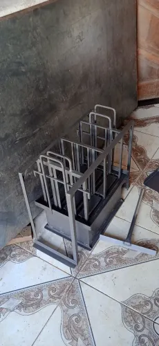 Forma de bloco ergonômica