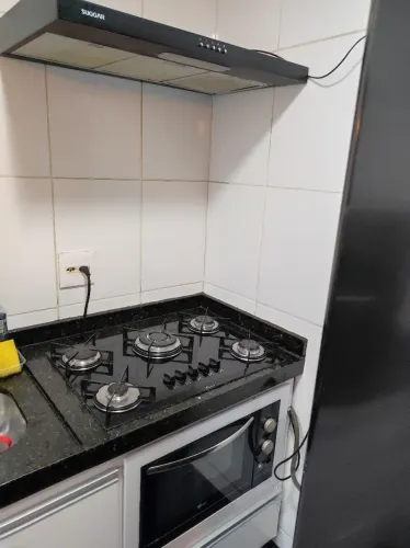 Conjunto Forno elétrico Fisher e Cooktop Fisher 5 bocas e depurador Suggar