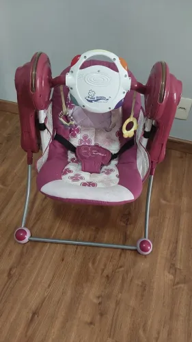 Cadeirinha de Balanço para Bebê Automática - Mamalove