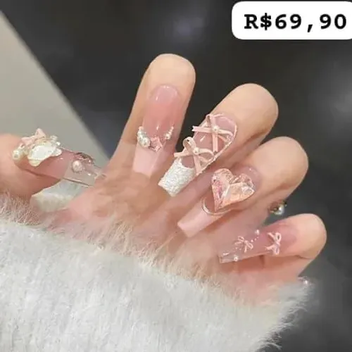 ? Unhas Postiças a partir de R$ 49,90 | Elegância e Praticidade para o Seu Dia!