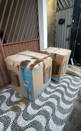 Ar-condicionado 55mil BTS novo na caixa vai leva 2 no preço de um só