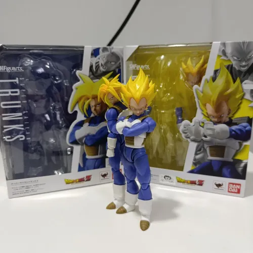 SUPER VEGETA E TRUNKS 2.0 - ORIGINAL/BANDAI