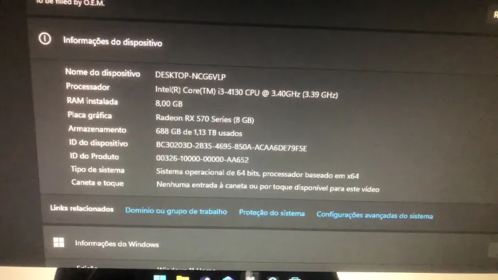Troco peça de pc em memória ddr4