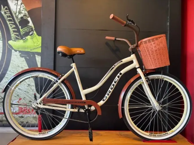Bicicleta A26 Oroch Vbreak Beach Marrom/Bege