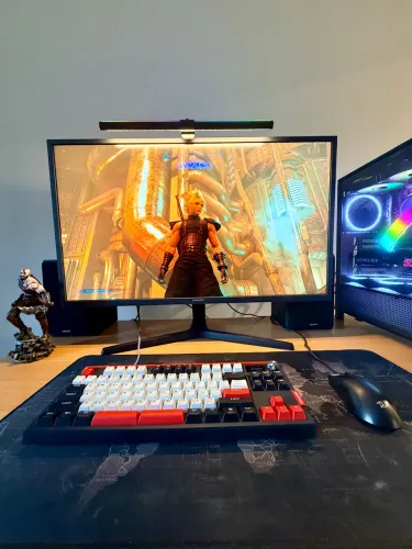 Setup Gamer Premium Completo - i9 14900K + RTX 5080 + Mesa Elétrica